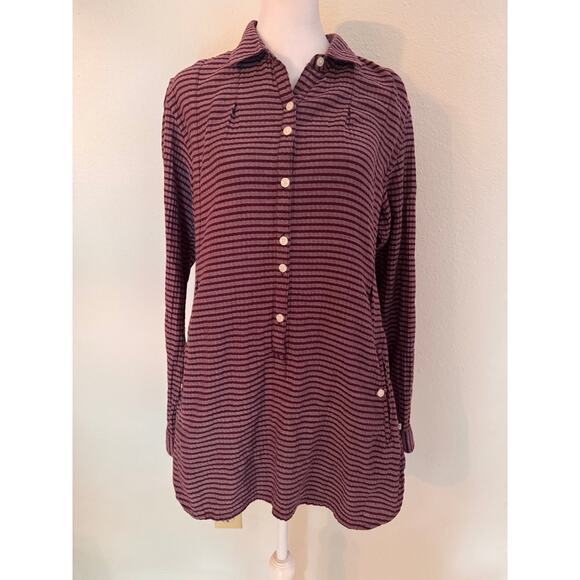 Toad & Co. Mixologist Tunic Tyrian Purple Size S - Picture 2 of 9